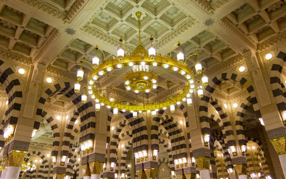 أساطين المسجد النبوي
