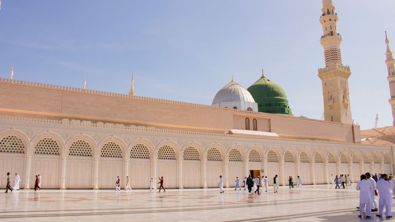 صفة زيارة المسجد النبوي